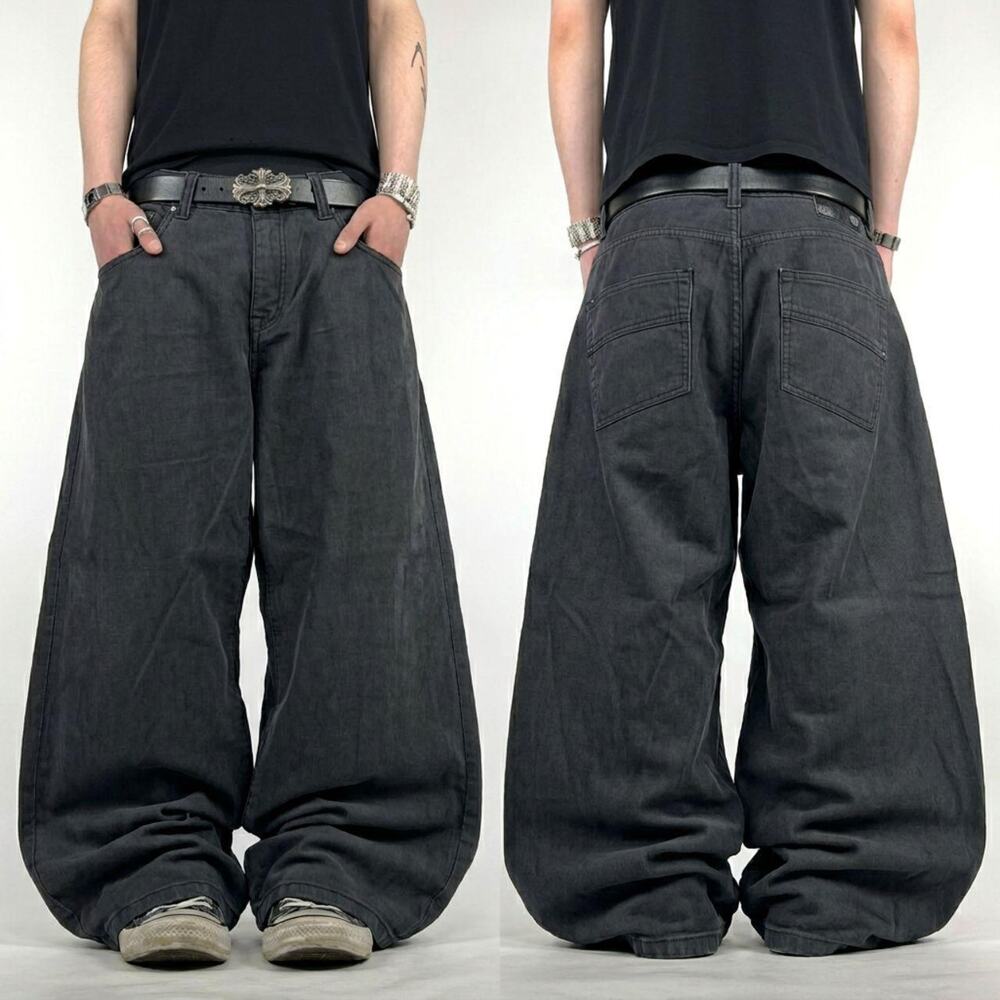 Vintage y2k faded archive waxed grunge ecko unltd rare baggy jeans